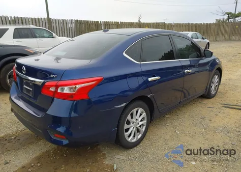 2018 Nissan Sentra Sv z USA, uszkodzony, nr VIN 3N1AB7AP8JY268193